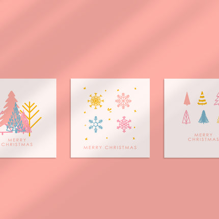 3 Set of Christmas Cards CC002