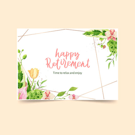 Retirement Card RC003