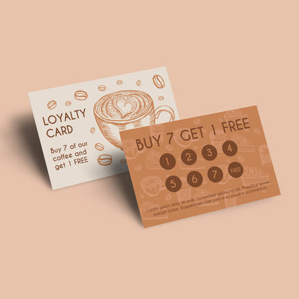 Double Side Loyalty Card LC004