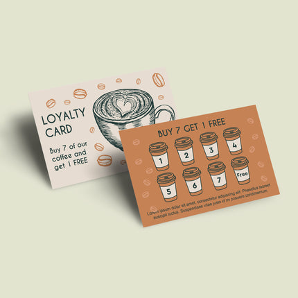 Double Side Loyalty Card LC006