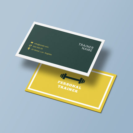 Personal Trainer Business Card BCP002