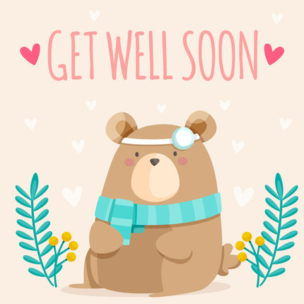 Get Well Soon Card GWS005