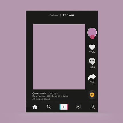 TikTok Selfie Frame